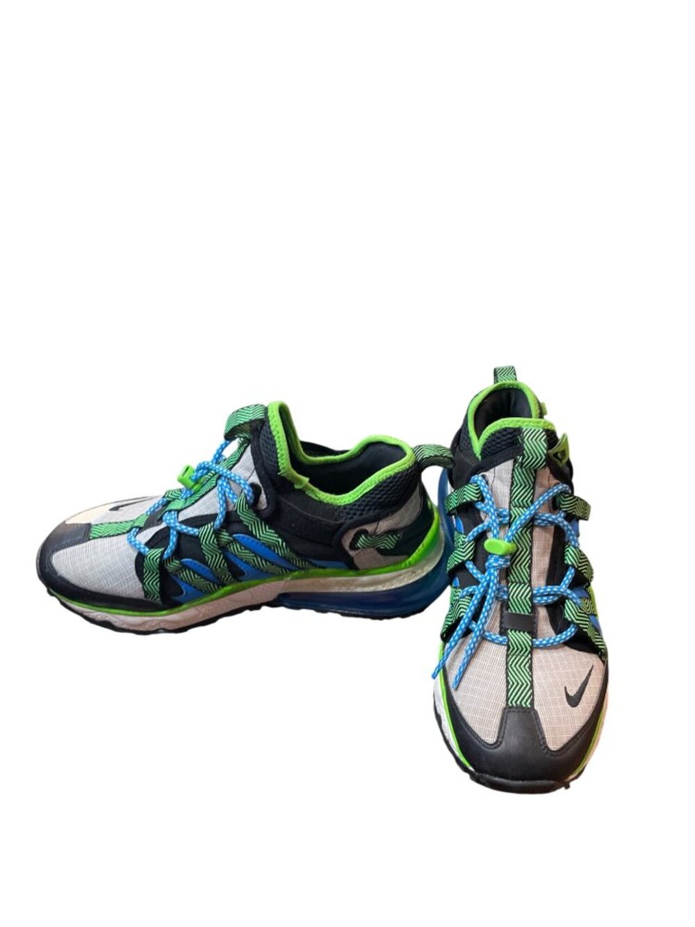 Nike Air Max mens green blue 270 Bowfin Sprite lowtop sneakers sz 8.5 SKU 10-478